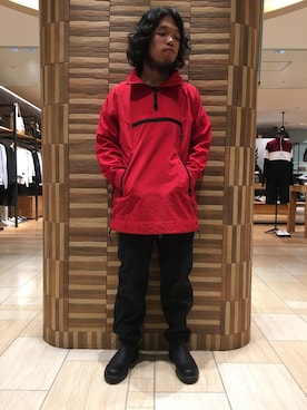 「Blundstone（ブランドストーン）のBlundstone/ブランドストーン　ｻｲﾄﾞｺﾞｱﾌﾞｰﾂ Men's（ブーツ）」を使った、Kato Taroさん（メンズ・164cm）の秋コーディネート