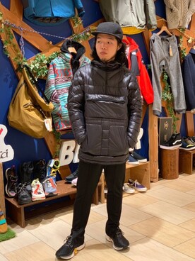 「MANASTASH（マナスタッシュ）のアイテム（キャップ）」を使った、Kato Taroさん（メンズ・164cm）の秋コーディネート