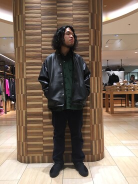 Kato Taroさん（メンズ・164cm）の冬コーディネート