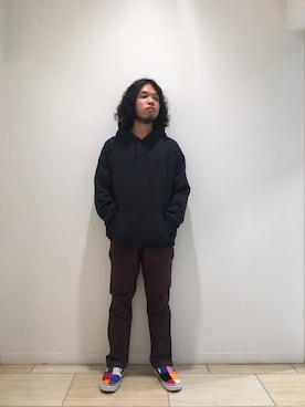 Kato Taroさん（メンズ・164cm）の冬コーディネート