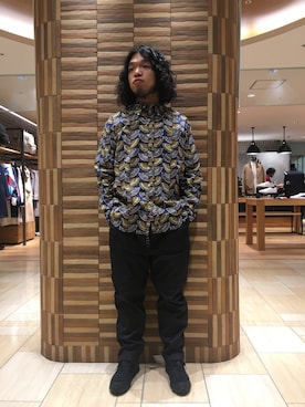 Kato Taroさん（メンズ・164cm）の春コーディネート