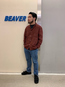 Kato Taroさん（メンズ・164cm）の春コーディネート