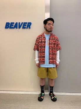 Kato Taroさん（メンズ・164cm）の春コーディネート