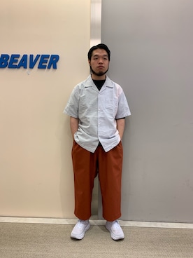 Kato Taroさん（メンズ・164cm）の春コーディネート