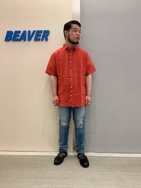 Kato Taroさん（メンズ・164cm）の夏コーディネート