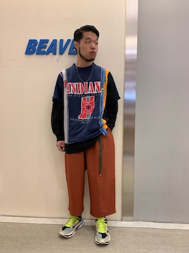 Kato Taroさん（メンズ・165cm）の夏コーディネート