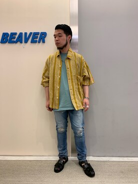 Kato Taroさん（メンズ・165cm）の夏コーディネート