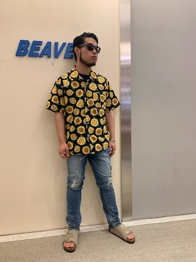 Kato Taroさん（メンズ・165cm）の夏コーディネート