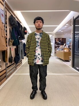 Kato Taroさん（メンズ・164cm）の秋コーディネート