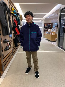 「MANASTASH（マナスタッシュ）のアイテム（ジャケット/アウター）」を使った、Kato Taroさん（メンズ・164cm）の秋コーディネート
