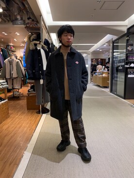 「CEASTERS（ケステル）のアイテム」を使った、Kato Taroさん（メンズ・164cm）の秋コーディネート