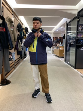 「BEAVER ORIGINAL（ビーバーオリジナル）のアイテム」を使った、Kato Taroさん（メンズ・164cm）の秋コーディネート
