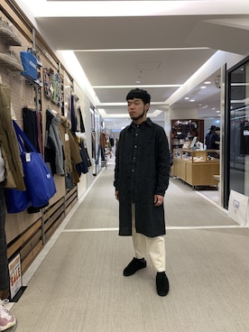 Kato Taroさん（メンズ・164cm）の冬コーディネート