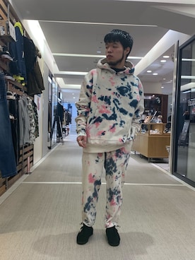 「ptarmigan（ターミガン）のアイテム」を使った、Kato Taroさん（メンズ・164cm）の冬コーディネート