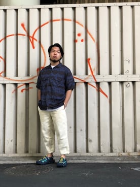 Kato Taroさん（メンズ・164cm）の夏コーディネート