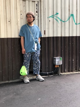 Kato Taroさん（メンズ・164cm）の夏コーディネート