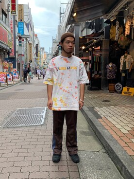 Kato Taroさん（メンズ・164cm）の夏コーディネート