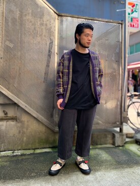 Kato Taroさん（メンズ・164cm）の夏コーディネート