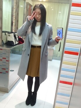 yayoさん(レディース・153cm)の冬コーディネート