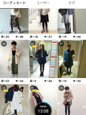 「CECIL McBEE（セシルマクビー）のアイテム（デニムジャケット）」を使った、yayoさん（レディース・153cm）の冬コーディネート