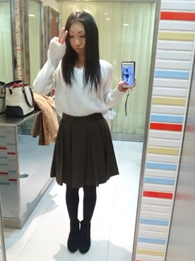 yayoさん（レディース・153cm）の冬コーディネート