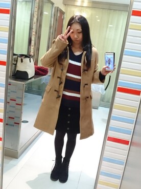 yayoさん（レディース・153cm）の冬コーディネート