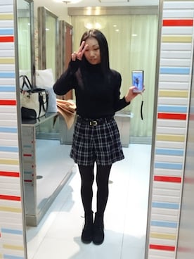 yayoさん（レディース・153cm）の冬コーディネート