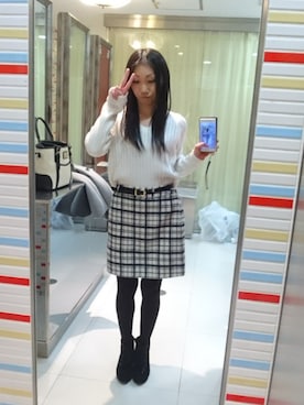 yayoさん（レディース・153cm）の冬コーディネート