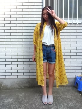 yayoさん（レディース・153cm）の夏コーディネート