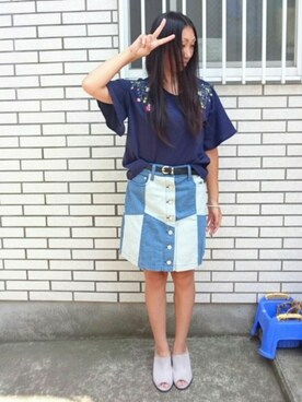 yayoさん（レディース・153cm）の夏コーディネート