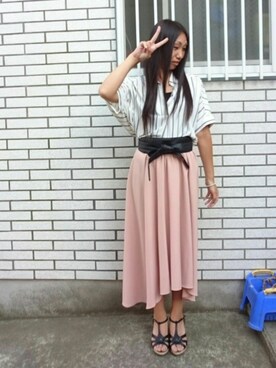 yayoさん(レディース・153cm)の夏コーディネート