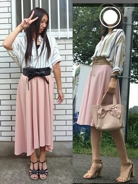 yayoさん(レディース・153cm)の夏コーディネート