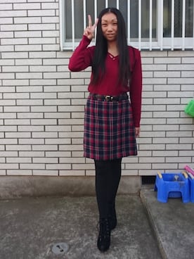 yayoさん（レディース・153cm）の冬コーディネート