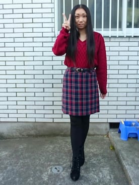 yayoさん（レディース・153cm）の冬コーディネート