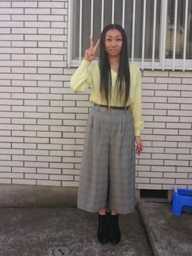 yayoさん（レディース・153cm）の春コーディネート