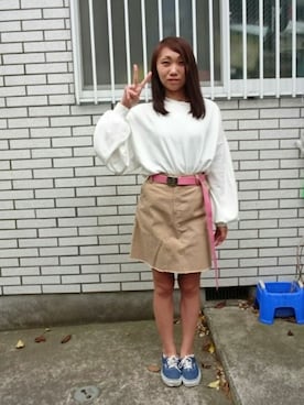 「wearモンスト部」｜yayoさん（レディース・153cm）の春コーディネート