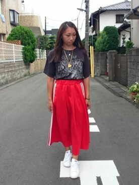 「スタンスミス」｜yayoさん（レディース・153cm）の秋コーディネート