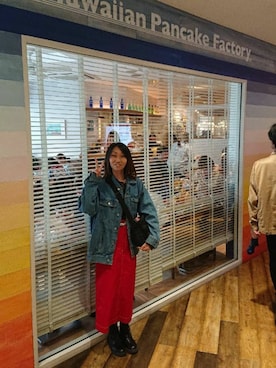 「Aラインスカート」｜「アイテム（その他）」を使った、yayoさん（レディース・153cm）の夏コーディネート
