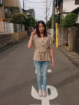 yayoさん(レディース・153cm)の夏コーディネート