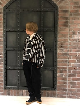 「CULLNI（クルニ）のアイテム」を使った、Ito Harukaさん（レディース・160cm）の秋コーディネート