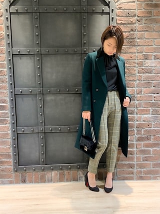 LOVELESS ダークグリーン 2way チェスターコート LOVELESS ダークグリーン 2way チェスターコート LOVELESS