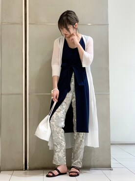 Ito Harukaさん(レディース・160cm)の夏コーディネート