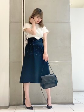 Ito Harukaさん(レディース・160cm)の夏コーディネート