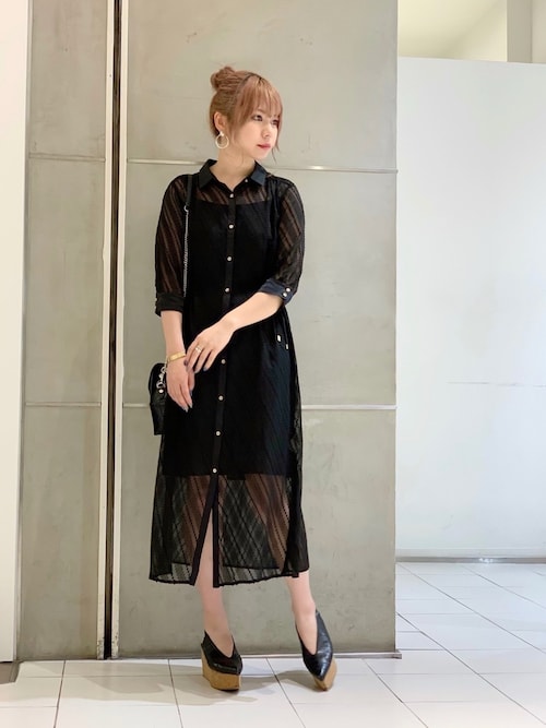 LOVELESS（ラブレス）の「はっ水シアーシャツドレス（シャツ