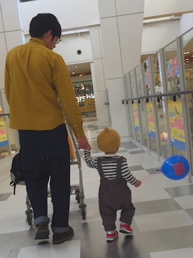 たろさん（キッズ・80cm）の冬コーディネート