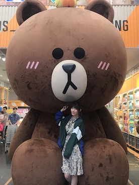 「韓国」｜「アイテム（ナイロンジャケット）」を使った、moeさん（レディース・168cm）の夏コーディネート