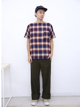 FACTOTUM_Teraoさん(メンズ・176cm)の夏コーディネート