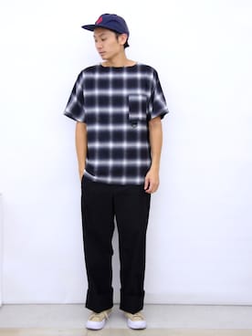 FACTOTUM_Teraoさん（メンズ・176cm）の夏コーディネート