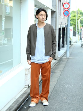 FACTOTUM_Teraoさん(メンズ・176cm)の夏コーディネート