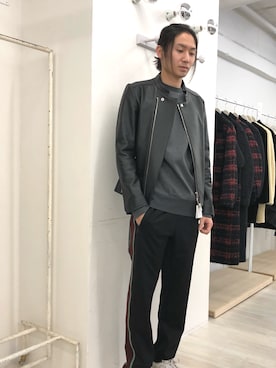 「FACTOTUM（ファクトタム）のアイテム（ジャケット/アウター）」を使った、FACTOTUM_Teraoさん（メンズ・176cm）の冬コーディネート